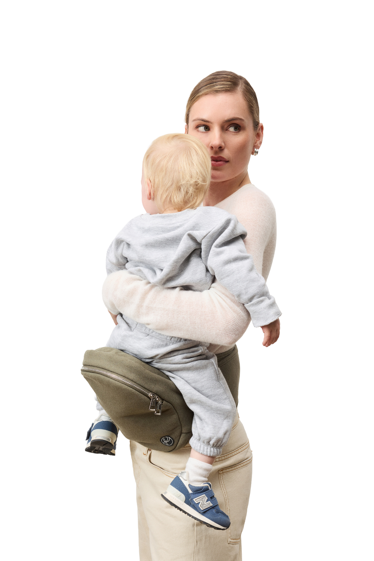 The Brio Belt Toddler Carrier - Olive