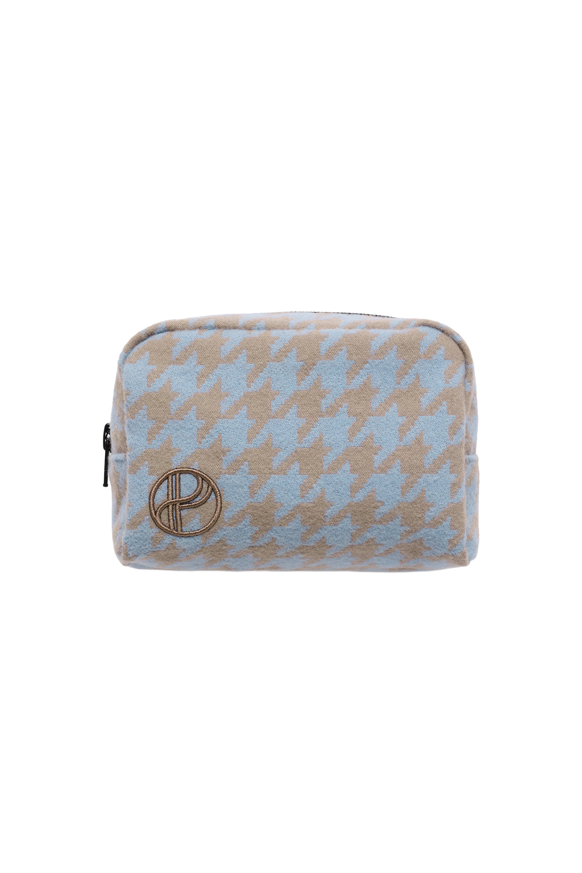 Essentials Pouch - Azure Houndstooth