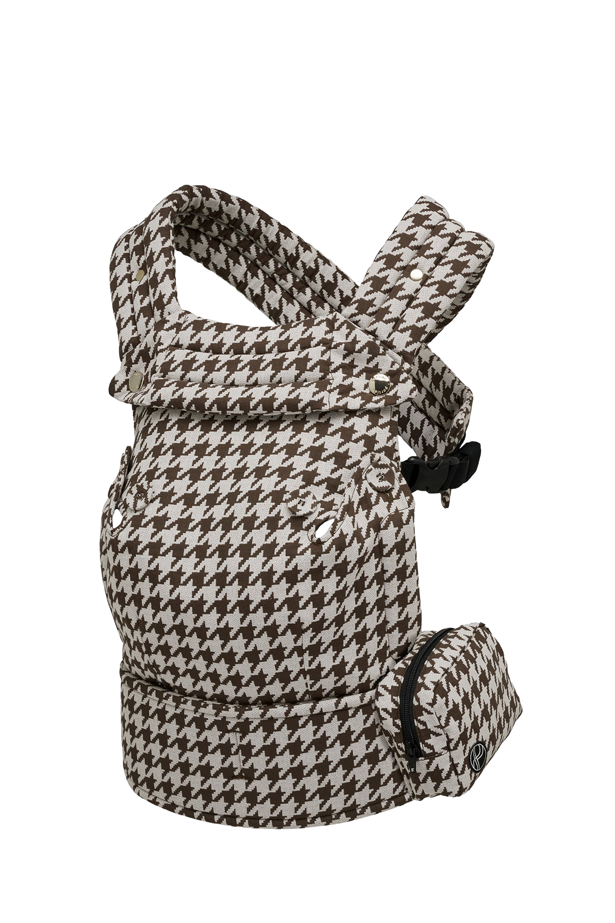 Essentials Pouch - Cocoa Houndstooth