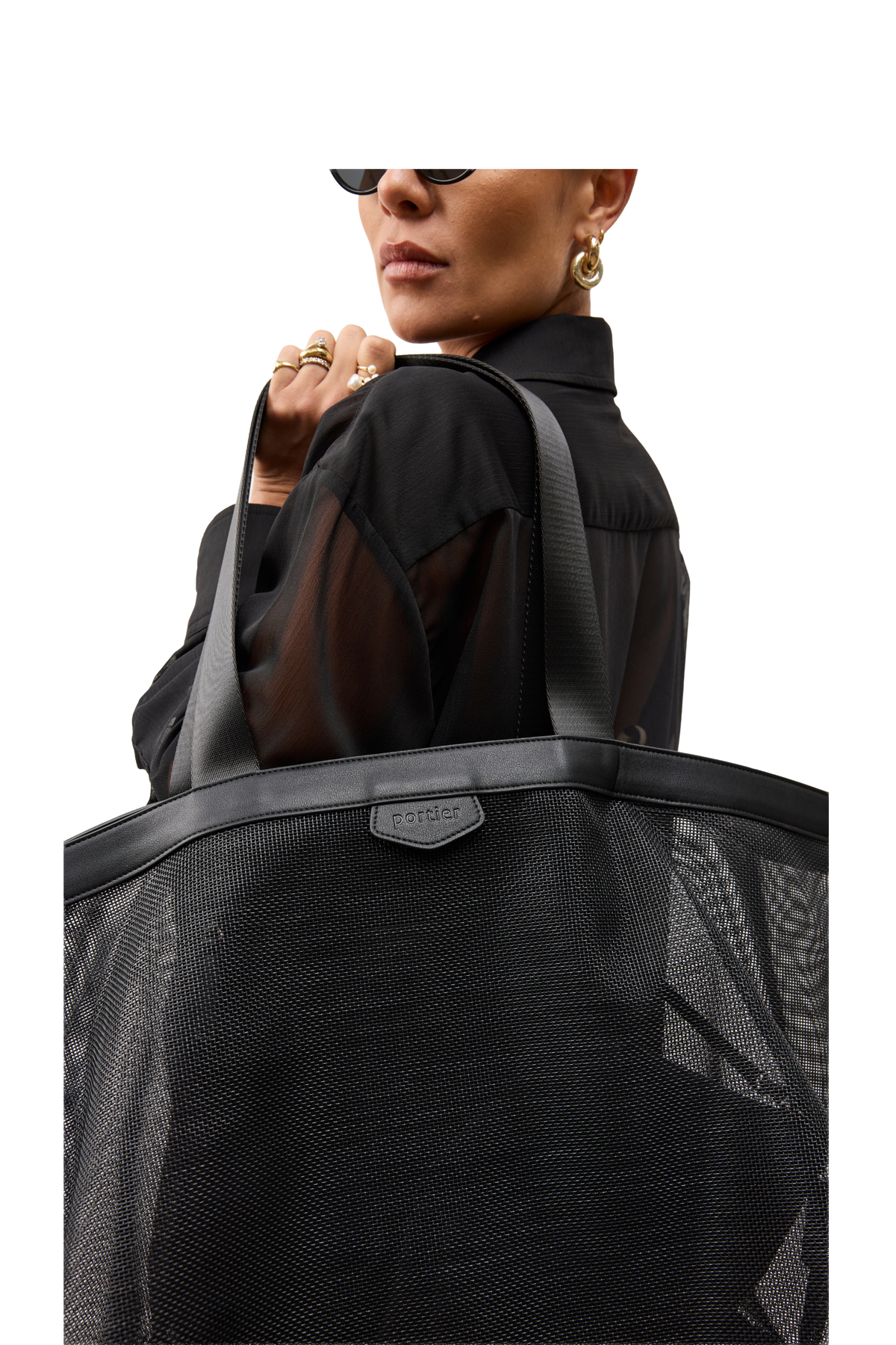 Sol Beach Tote - Black