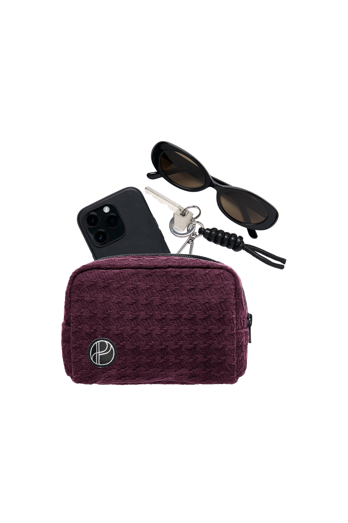 Essentials Pouch - Mulberry Tweed