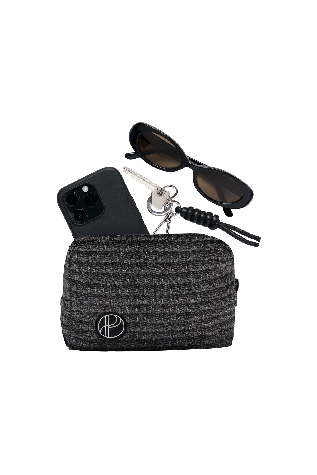 Essentials Pouch - Charcoal Denim