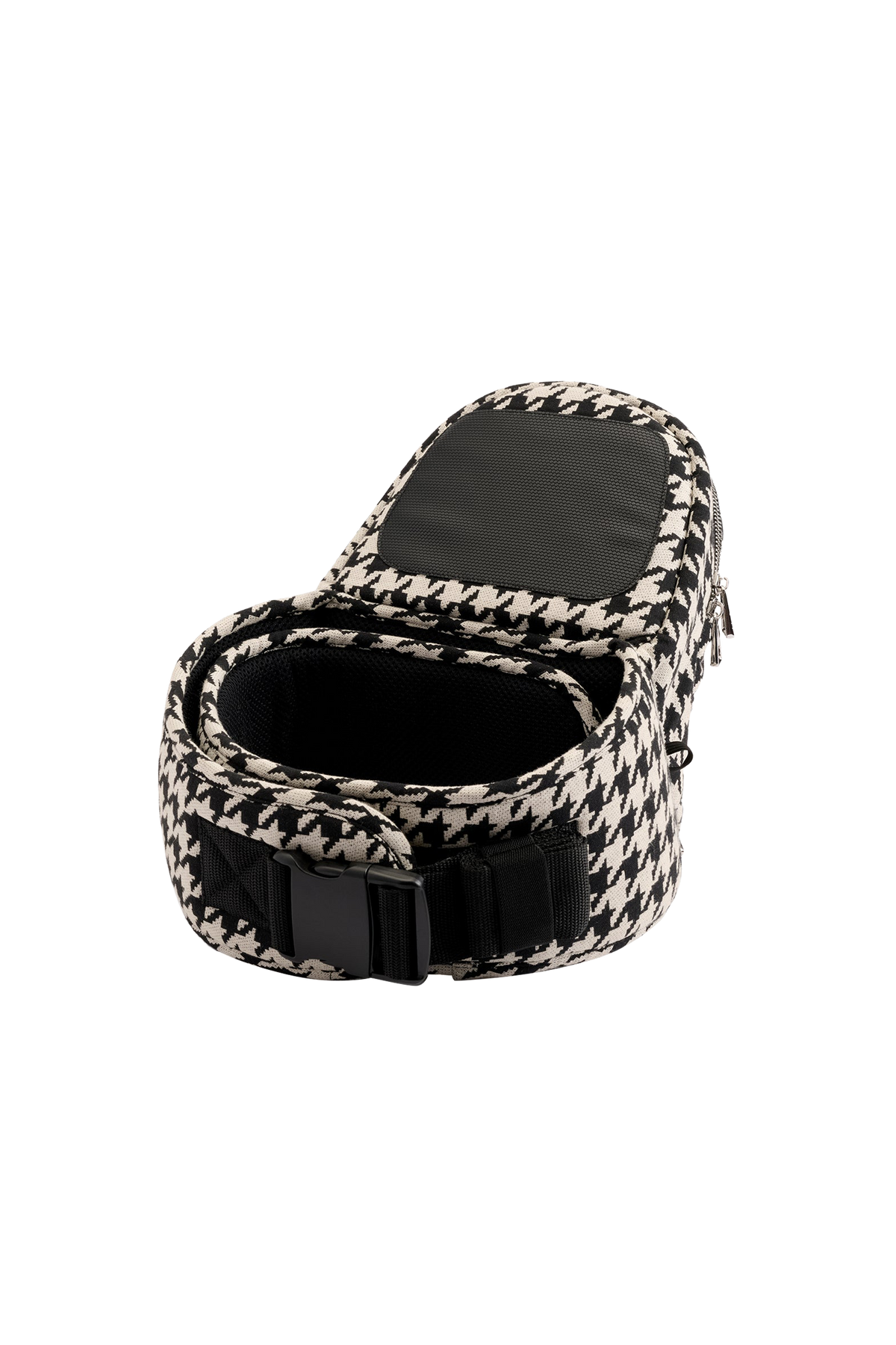 The Brio Belt Toddler Carrier - Houndstooth