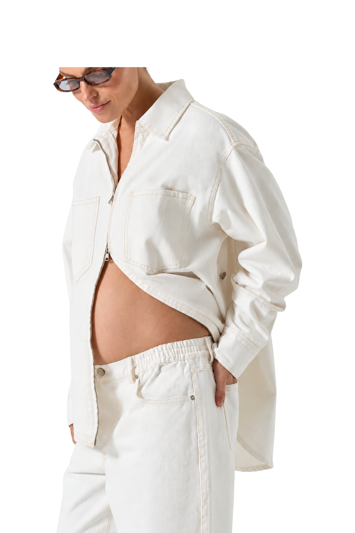 Xander Denim Jean - White