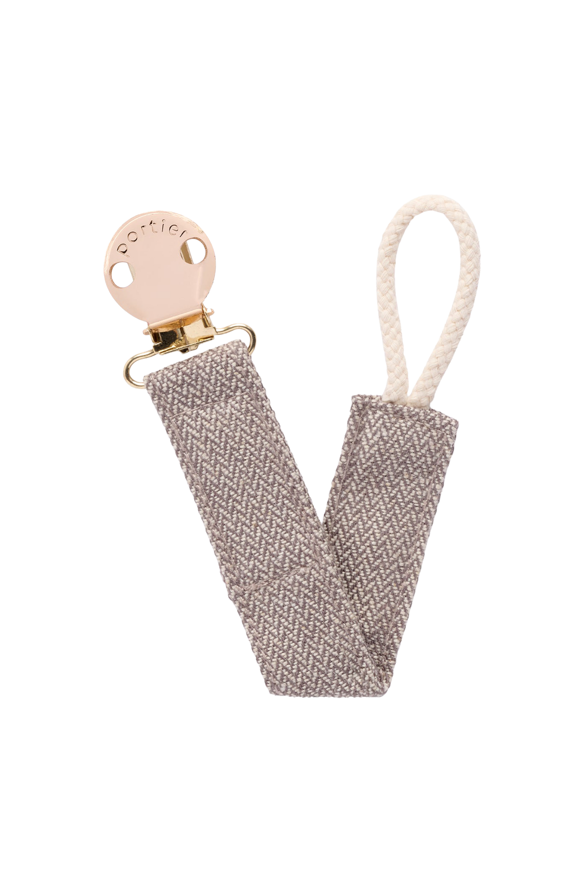 Petite Pacifier Clip - Fawn