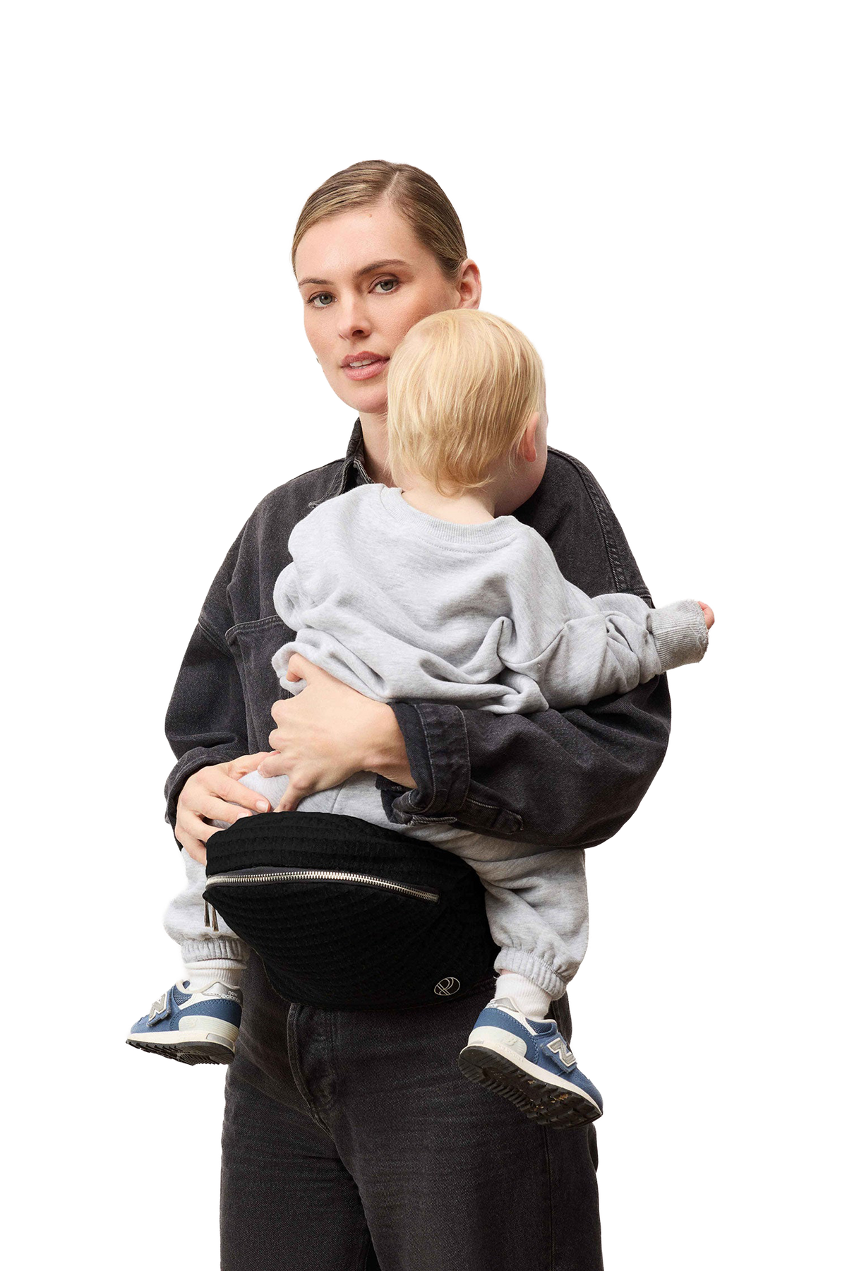 The Brio Belt Toddler Carrier - Jet Black