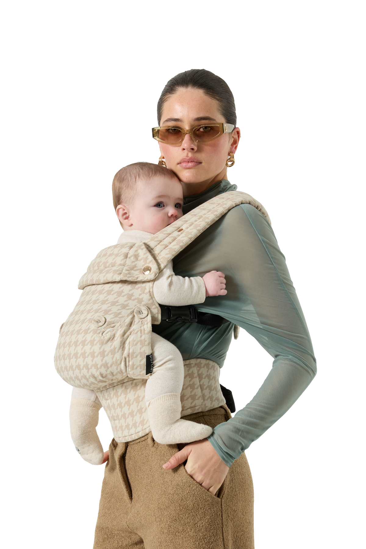 Limitless Baby Carrier - Neutral Houndstooth