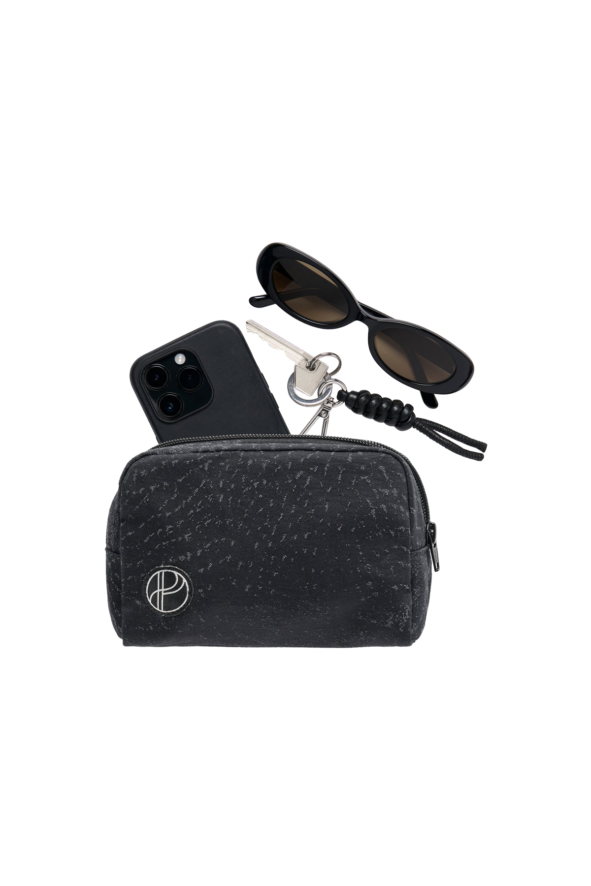 Essentials Pouch - Black Alligator