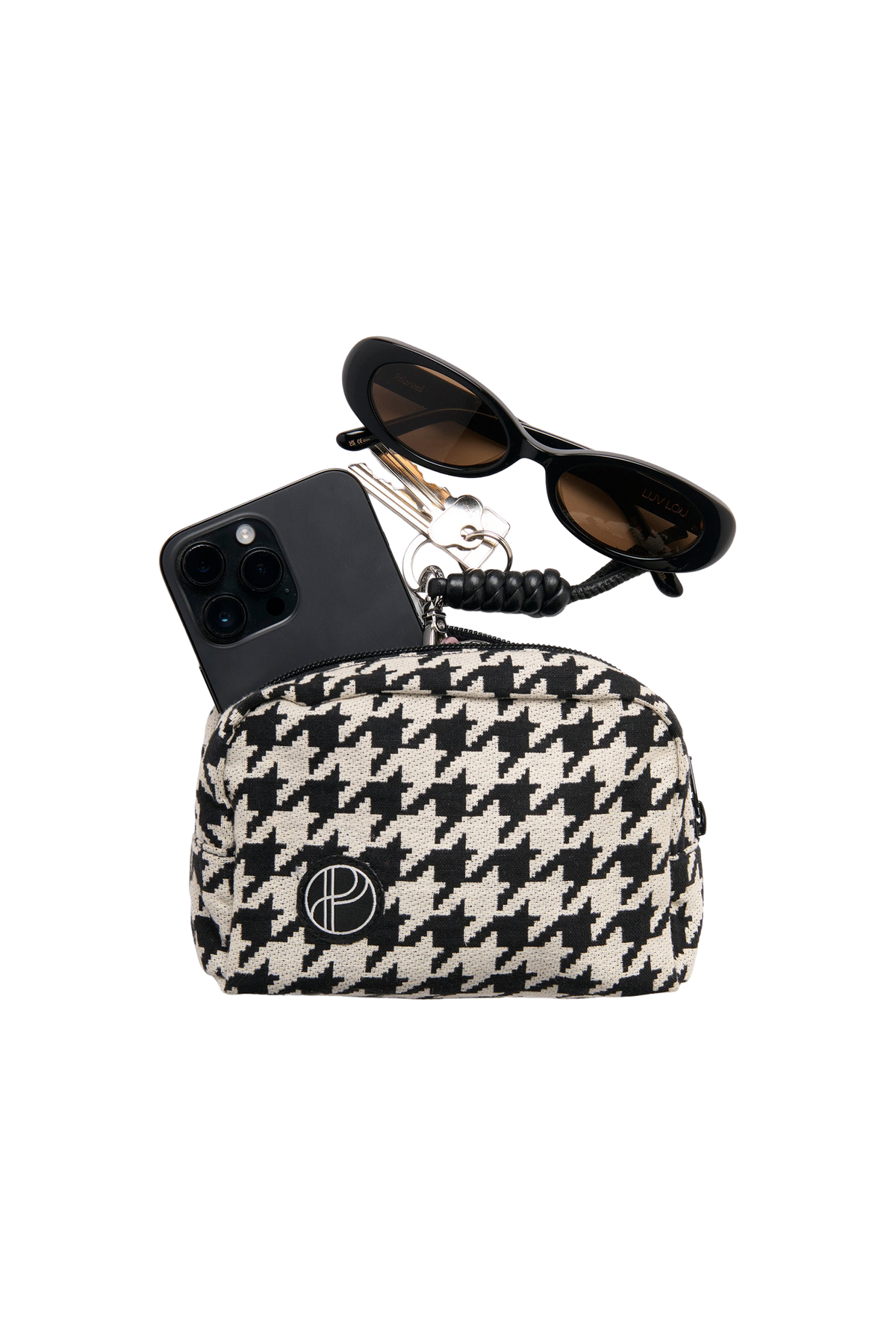 Essentials Pouch - Houndstooth