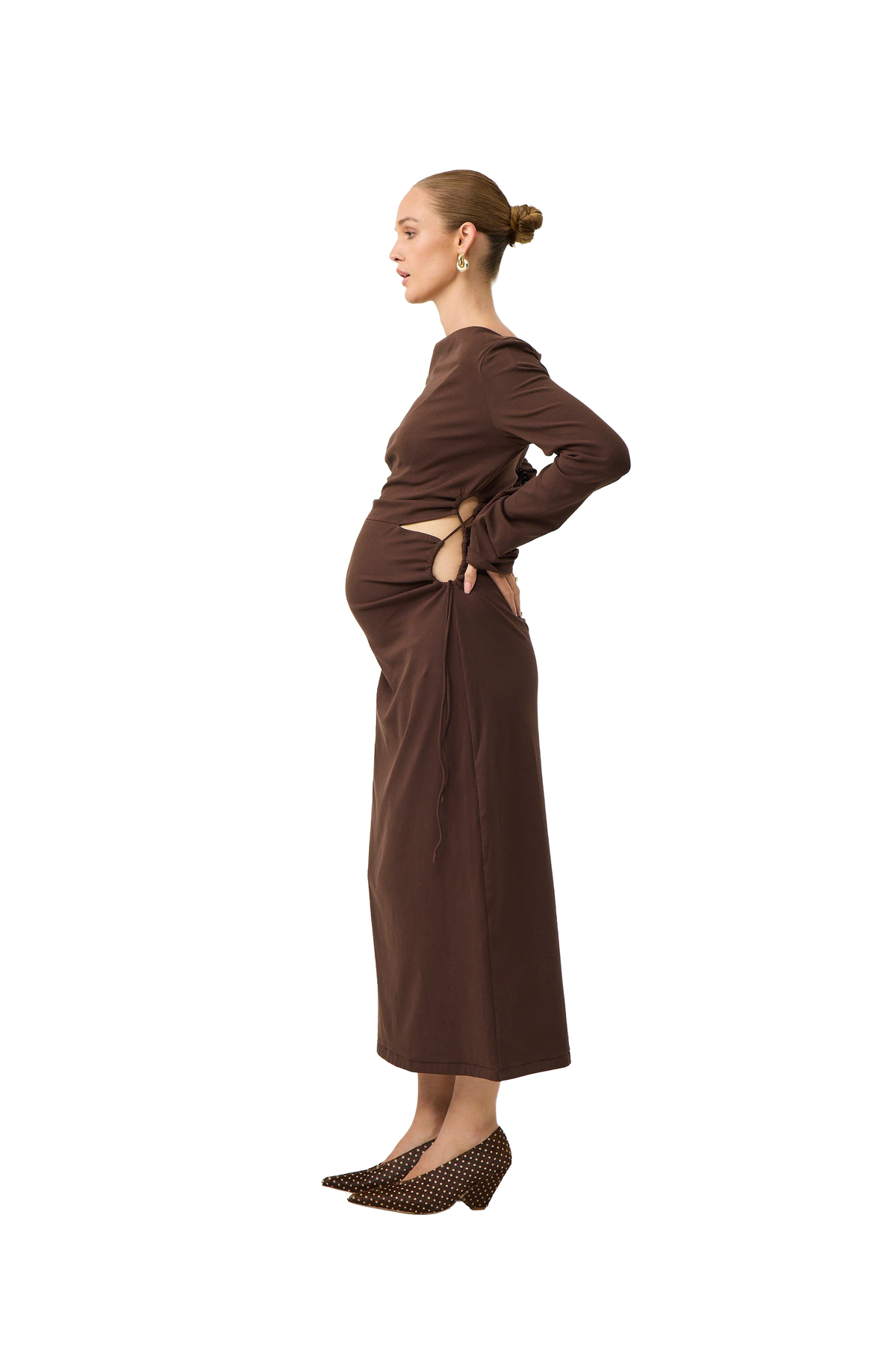 Aura Dress Brown