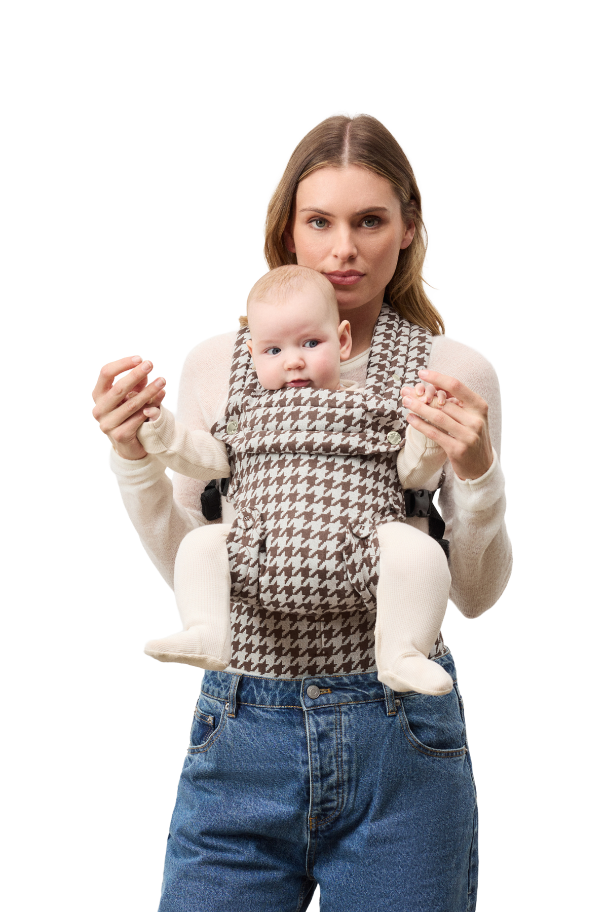 Limitless Baby Carrier - Cocoa Houndstooth
