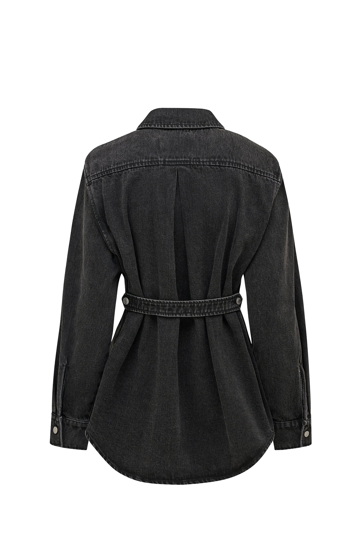 Xander Denim Shirt - Black