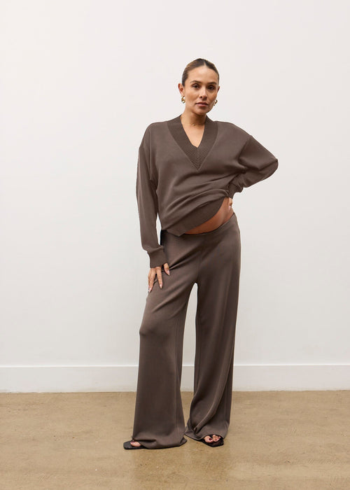 Lucia Lounge Pant - Truffle