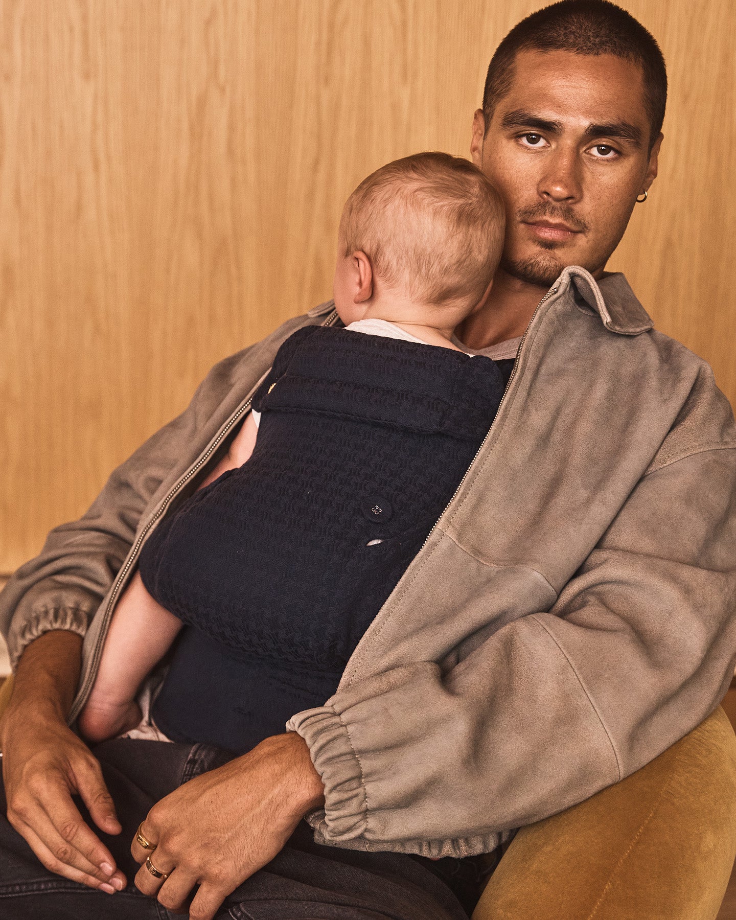 Limitless Baby Carrier - Midnight Tweed – portier USA