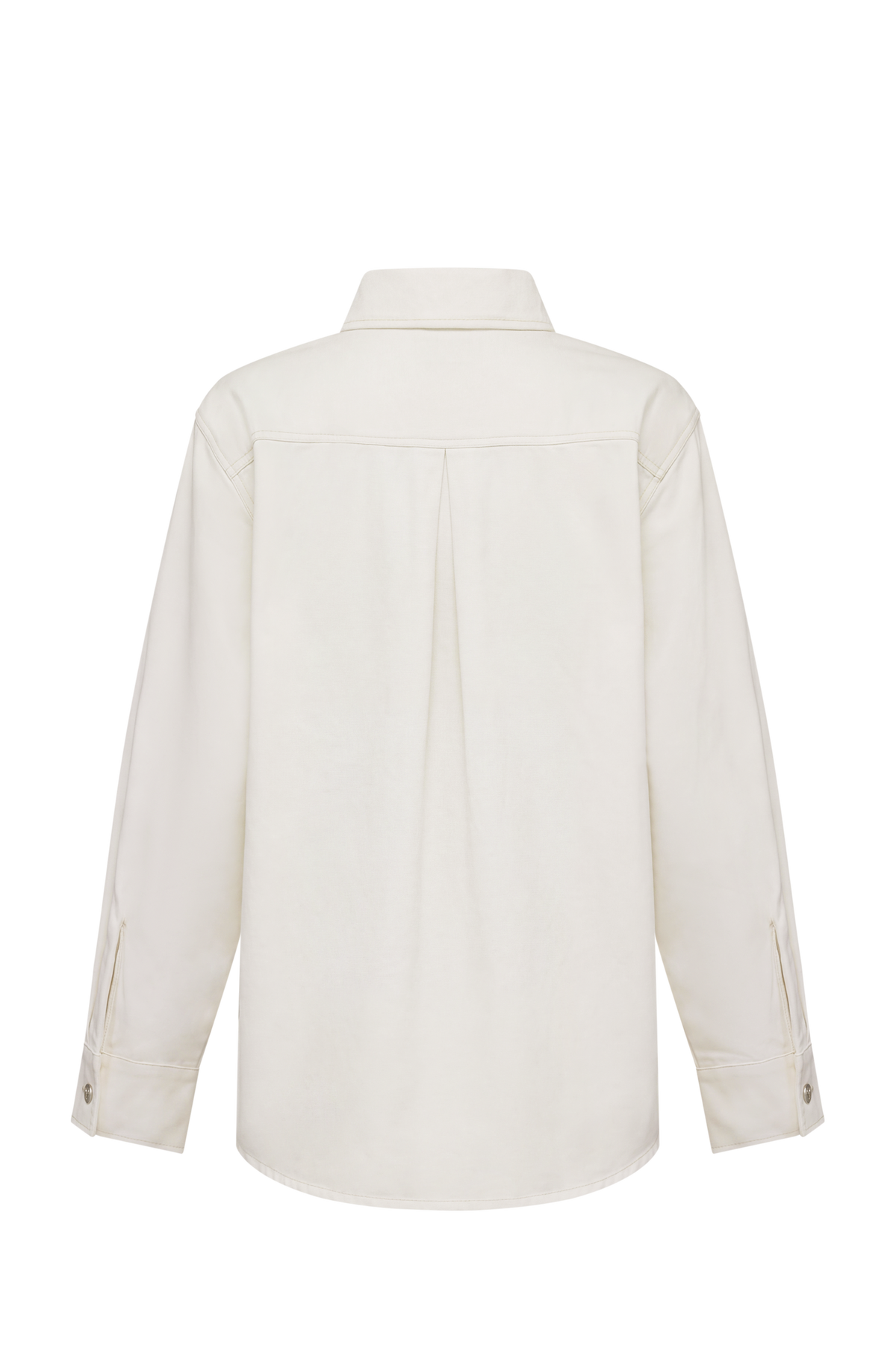 Xander Denim Shirt - White