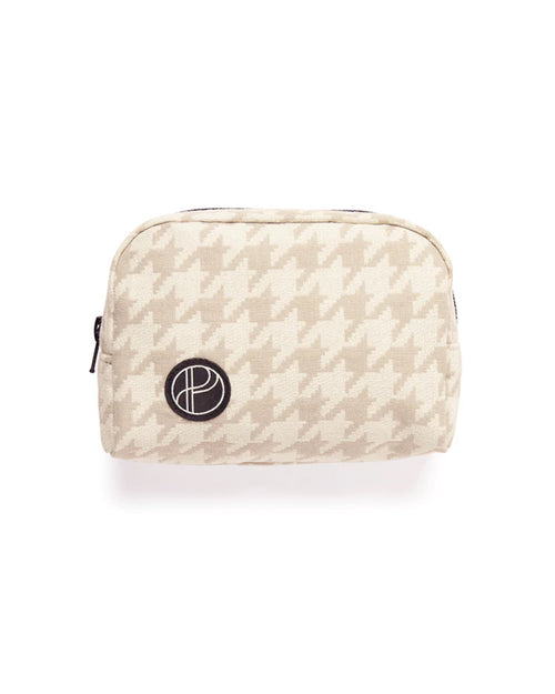 Essentials Pouch - Neutral Houndstooth